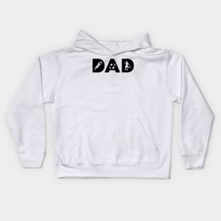 Soccer dad -fathers day Kids Hoodie